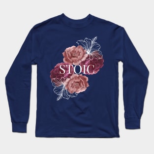 Stoic flowers Long Sleeve T-Shirt